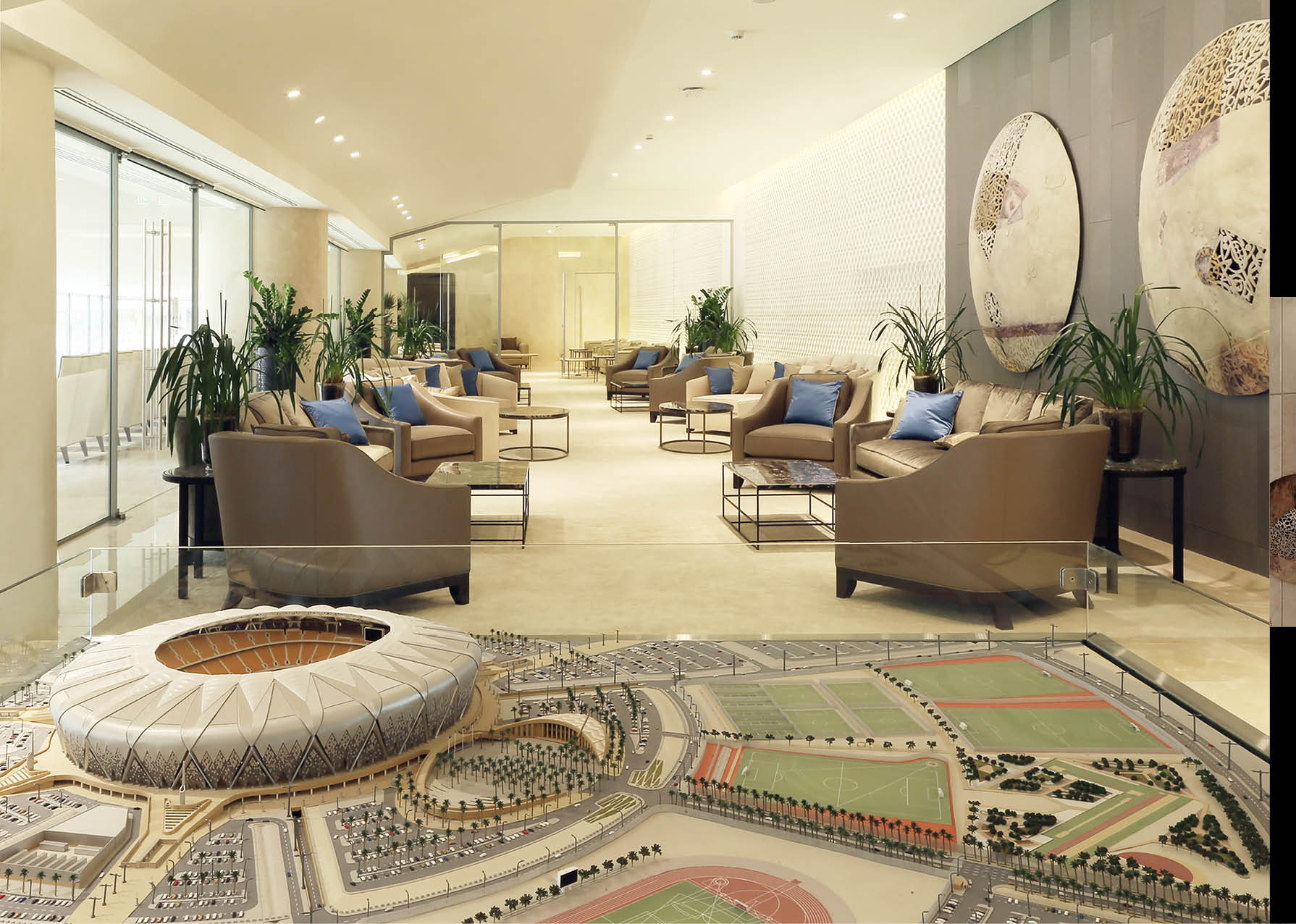 King Abdulla Sports City - Soccer Stadium Royal Lounge